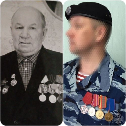 В рамках акции в честь 75-летия Победы сотрудник сыктывкарского ОМОН рассказал о своем деде - фронтовике