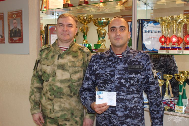Сотрудники и военнослужащие Управления Росгвардии по Республике Коми удостоены золотыми и серебряными знаками отличия ГТО
