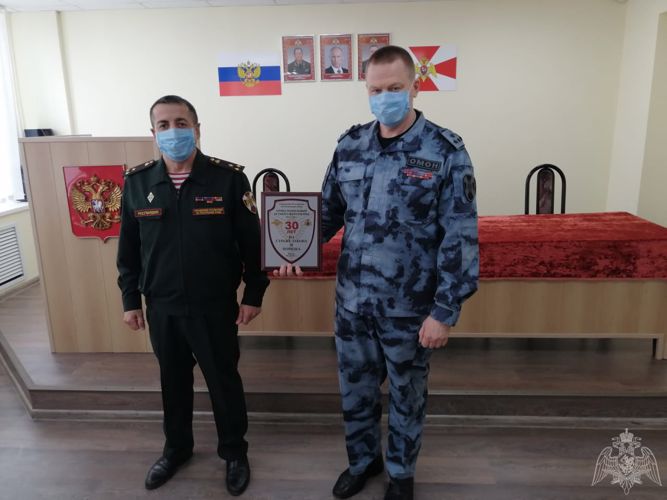 Воркутинский ОМОН Росгвардии отметил 30-летие со дня образования отряда