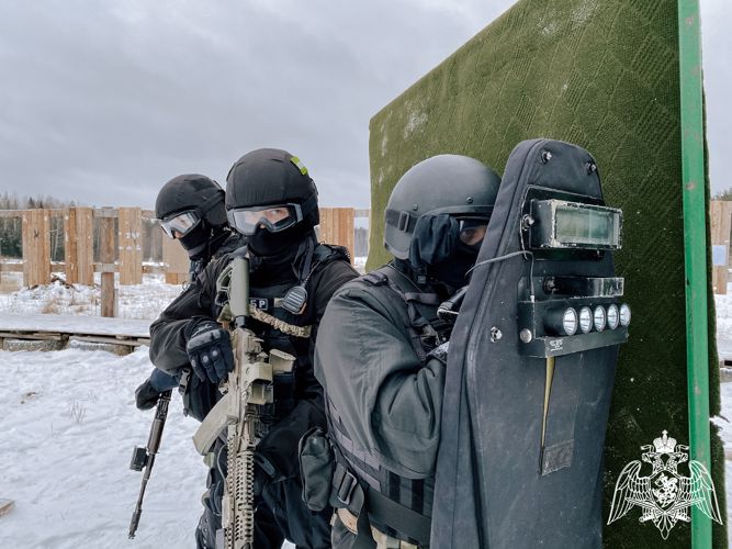 В Управлении Росгвардии по Республике Коми подведены итоги деятельности СОБР «Заря»