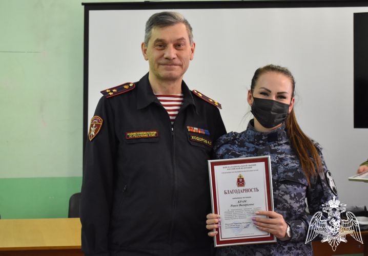Начальник Управления Росгвардии по Республике Коми поздравил личный состав с Днем войск национальной гвардии