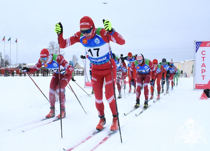 В Сыктывкаре состоялось открытие Чемпионатов Росгвардии по лыжным гонкам и служебному двоеборью на Кубок Александра Легкова