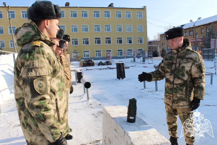 Курсанты Пермского института Росгвардии прошли стажировку в Сыктывкаре