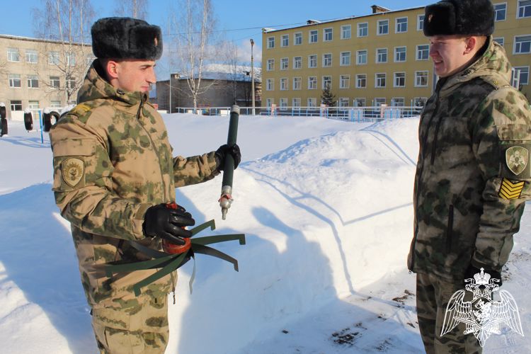 Курсанты Пермского института Росгвардии прошли стажировку в Сыктывкаре