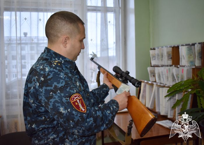 9 единиц охотничьего оружия изъяли у жителей Коми сотрудники Росгвардии