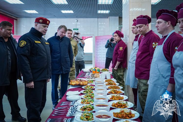 Росгвардейцы из Коми стали призерами конкурса военных поваров Северо-Западного округа Росгвардии