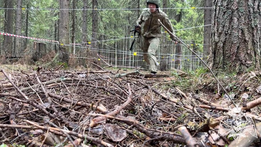 Военнослужащие Центра подготовки личного состава Росгвардии соревновались в военизированной эстафете «Zа наших»