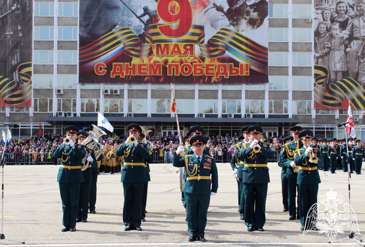 В Сыктывкаре росгвардейцы приняли участие в праздновании Дня Победы