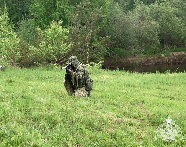 В Сыктывкаре завершился полевой выход сотрудников СОБР «Заря»