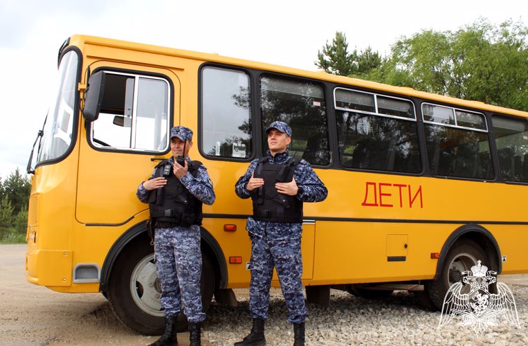 В Республике Коми под охрану Росгвардии приняты школьные автобусы