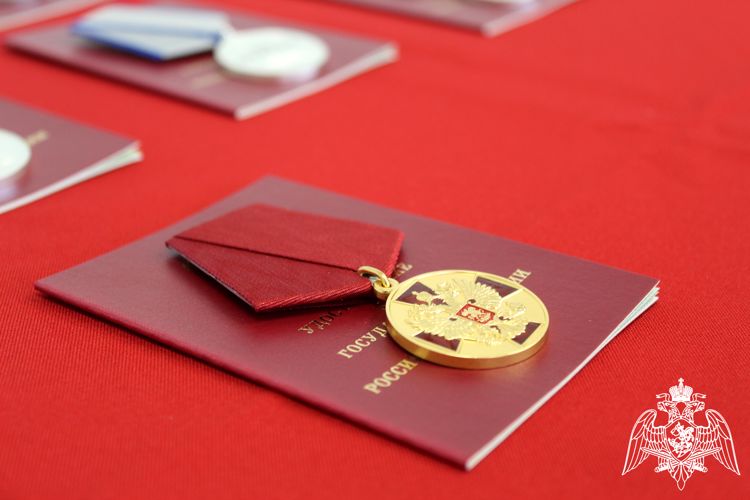 Заместитель командующего СЗО Росгвардии вручил госнаграды росгвардейцам – участникам спецоперации