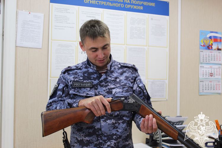 В Коми росгвардейцы привлекли к ответственности местного жителя за хранение оружия вне сейфа