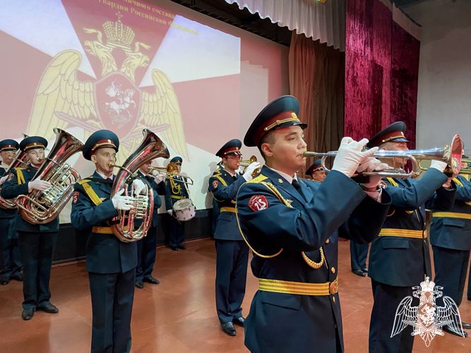 В Сыктывкаре состоялся смотр-конкурс военных оркестров Северо-Западного округа Росгвардии