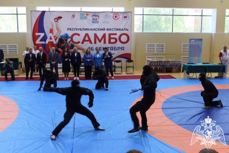 В Коми росгвардейцы приняли участие в региональном фестивале «Zа самбо»