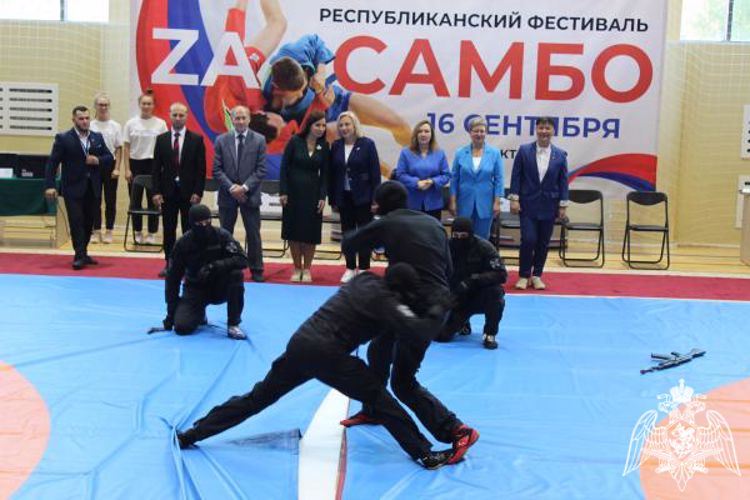 В Коми росгвардейцы приняли участие в региональном фестивале «Zа самбо»