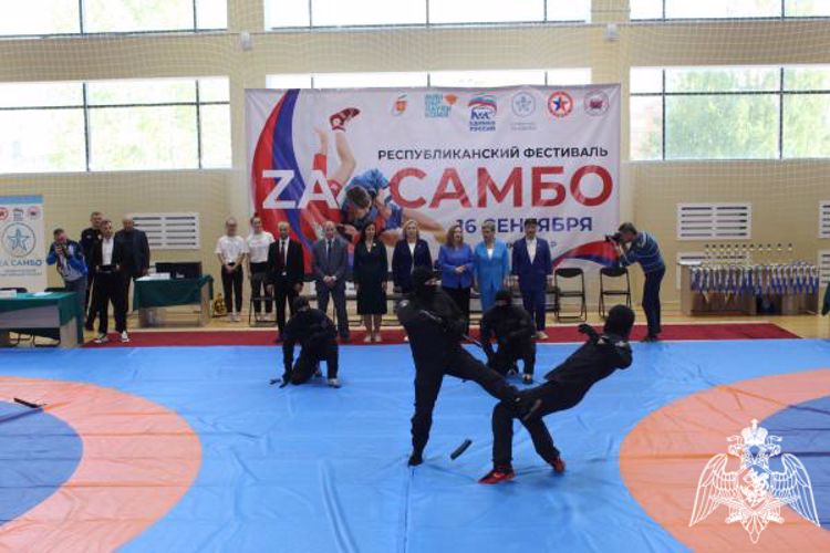 В Коми росгвардейцы приняли участие в региональном фестивале «Zа самбо»