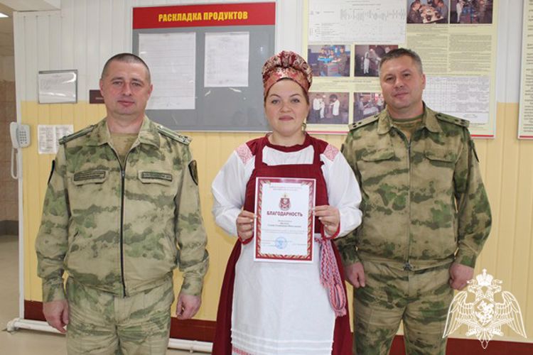 В Сыктывкаре в Центре подготовки личного состава Северо-Западного округа Росгвардии повара отмечают свой профессиональный праздник