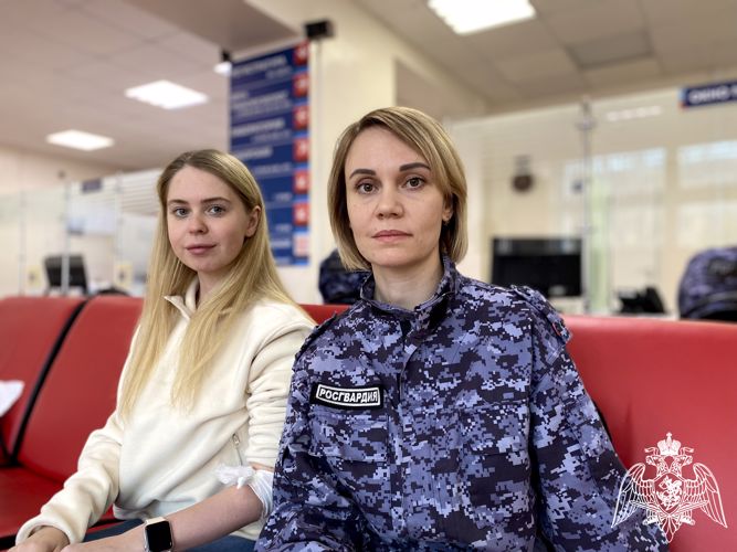 В Сыктывкаре росгвардейцы присоединились к всероссийскому марафону донорства костного мозга