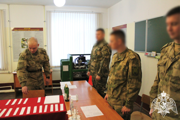 Специалисты-инженеры завершили обучение в Центре подготовки личного состава Северо-Западного округа Росгвардии