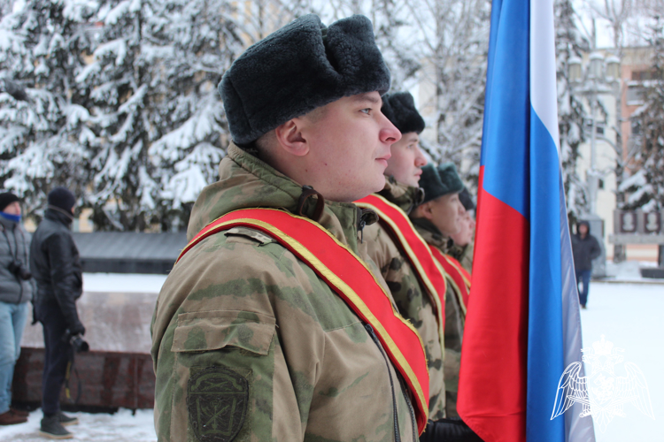 Начальник Управления Росгвардии принял участие в памятном митинге, посвященном Дню Героя Отечества