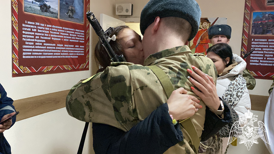 В Сыктывкар Центр подготовки личного состава Росгвардии пополнился военнослужащими по призыву