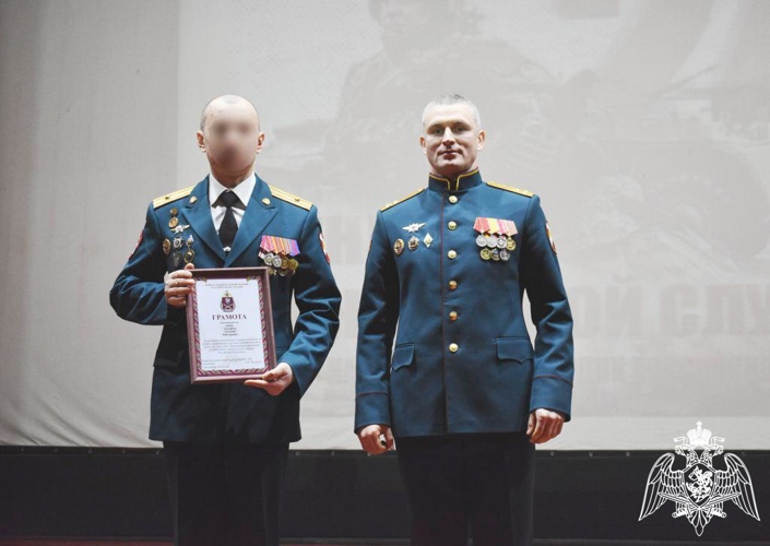 В Центре подготовки личного состава Северо-Западного округа Росгвардии поздравили специалистов инженерной службы с профессиональным праздником