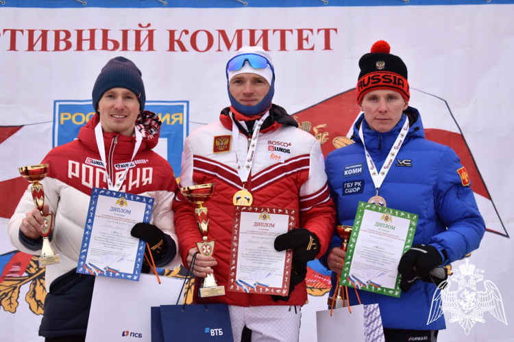 В Сыктывкаре завершились чемпионаты Росгвардии по лыжным гонкам и служебному двоеборью