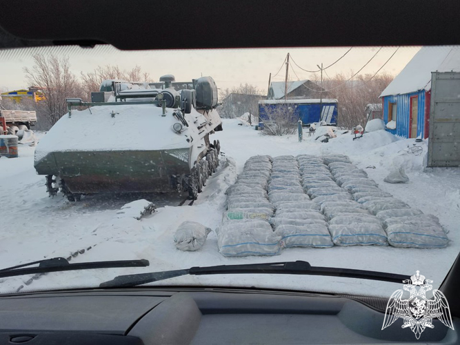 В Воркуте сотрудники ОМОН «Арктика»  совместно с УФСБ по Коми изъяли около 4   тонн водных биоресурсов 