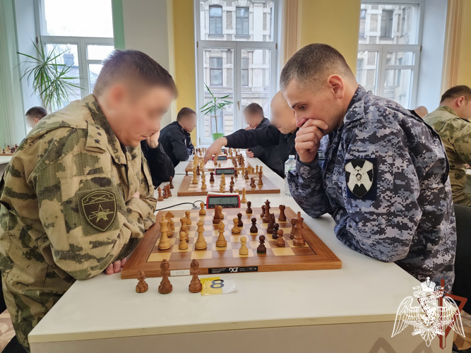 Команда Росгвардии Коми стала бронзовым призером чемпионата Северо-Западного округа по шахматам