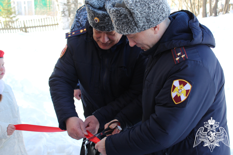 В Прилузском районе открыли здание филиала вневедомственной охраны и подразделения ЛРР Росгвардии