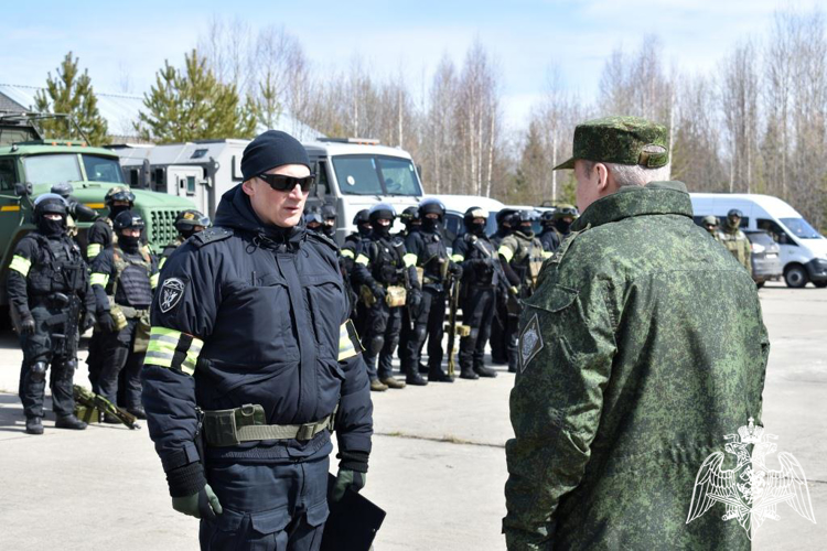 Спецподразделения Росгвардии приняли участие в тактико-специальных учениях в Республике Коми