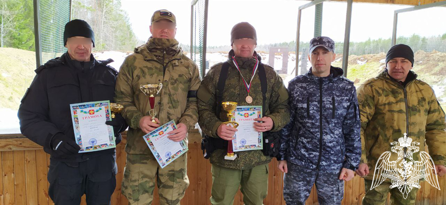 В Управлении Росгвардии по Республике Коми прошел чемпионат по стрельбе из боевого ручного стрелкового оружия
