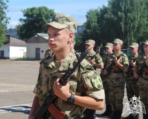 Центр подготовки личного состава Северо-Западного округа Росгвардии пополнился призывниками