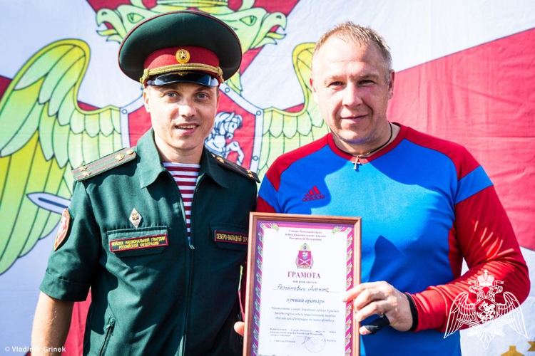 Сборная Росгвардии Коми стала серебряным призером чемпионата Северо-Западного округа Росгвардии по мини-футболу