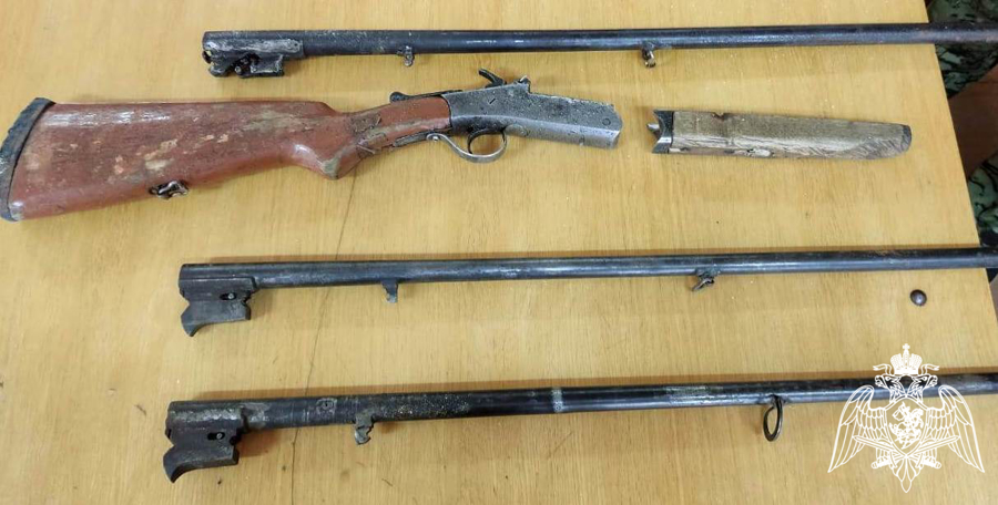 В Росгвардию обратился житель Корткеросского района для добровольной сдачи оружия и основных частей