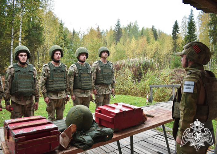 В Сыктывкаре военнослужащие по призыву прошли учебную практику по взрывным работам