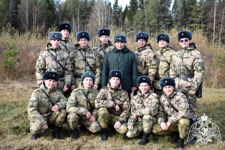 В Сыктывкаре завершают стажировку курсанты Пермского военного института Росгвардии 