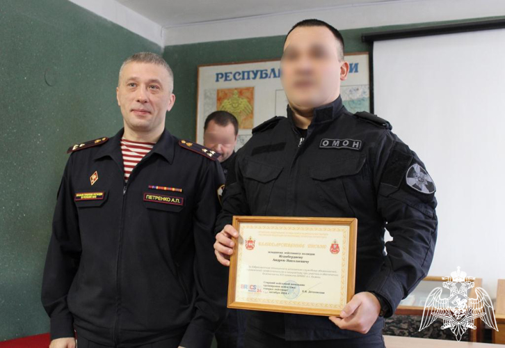 ОМОН «Зырянин» Росгвардии Коми отмечает 31-ю годовщину со дня образования отряда