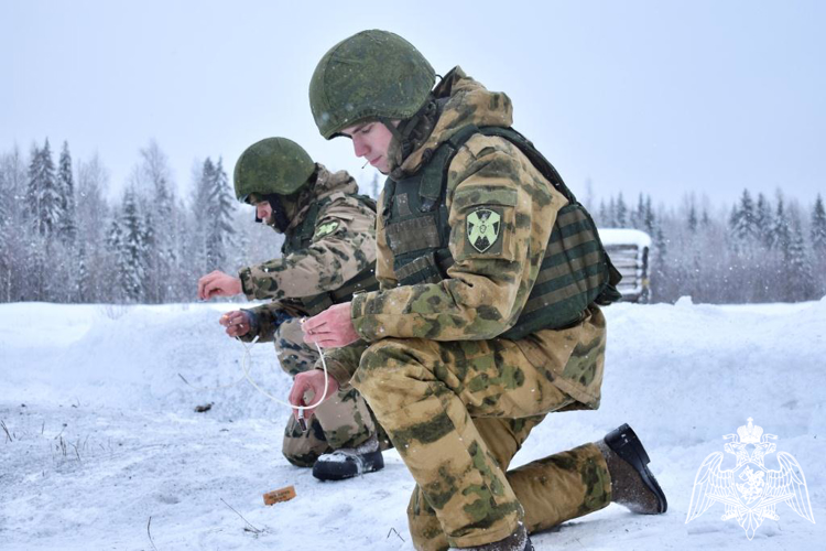 В Сыктывкаре с военнослужащими по призыву начались практические занятия по взрывному делу 