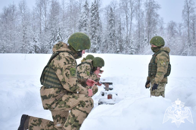 В Сыктывкаре с военнослужащими по призыву начались практические занятия по взрывному делу 