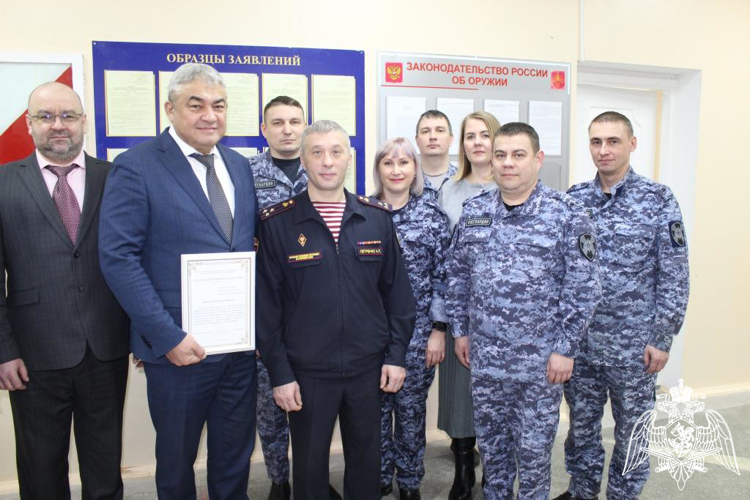 Торжественное открытие здания подразделения лицензионно-разрешительной работы Росгвардии состоялось в Сосногорске