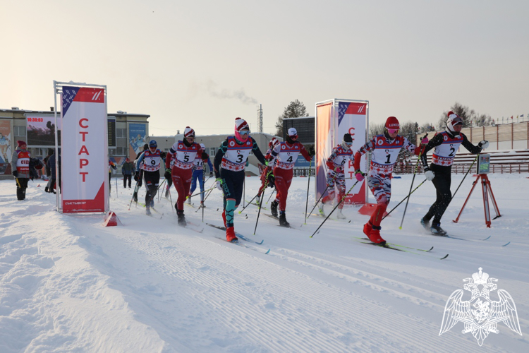 В Сыктывкаре стартовал чемпионат Росгвардии по лыжным гонкам