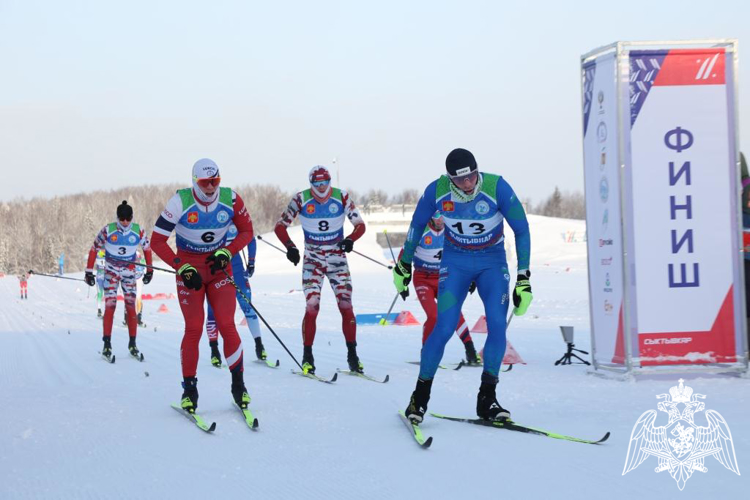 В Сыктывкаре стартовал чемпионат Росгвардии по лыжным гонкам