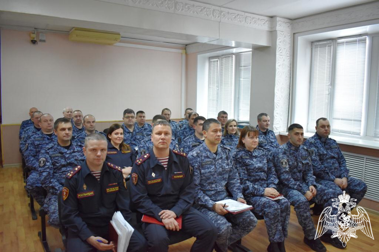 В Сыктывкаре состоялся учебно-методический сбор руководителей филиалов вневедомственной охраны Росгвардии