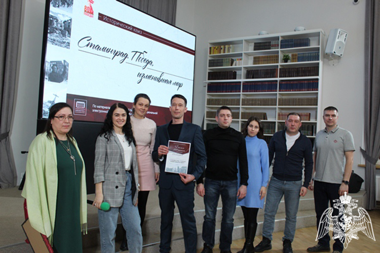 Росгвардейцы Коми стали бронзовыми призерами в историческом квизе «Сталинград. Победа, изменившая мир»