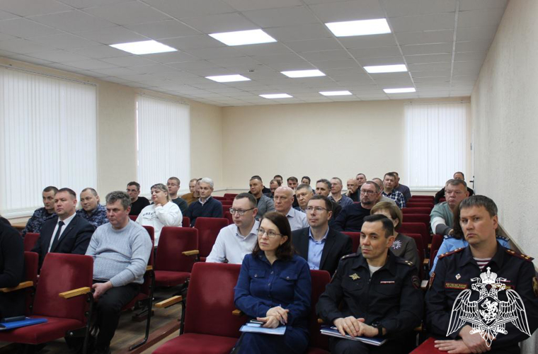 В Сыктывкаре прошло заседание Координационного совета Росгвардии с частными охранными организациями