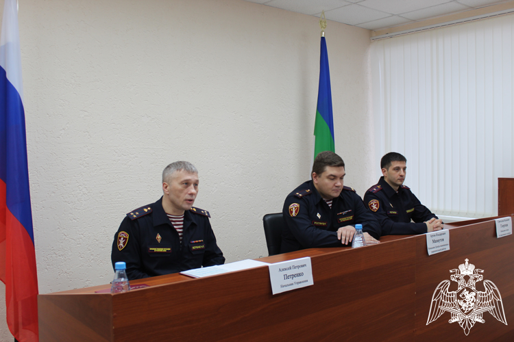 В Управлении Росгвардии по Республике Коми прошла пресс-конференция с представителями СМИ