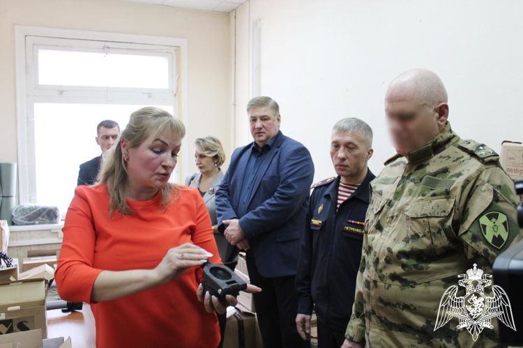 Росгвардейцам Коми вручили спецтехнику для несения службы в зоне специальной военной операции