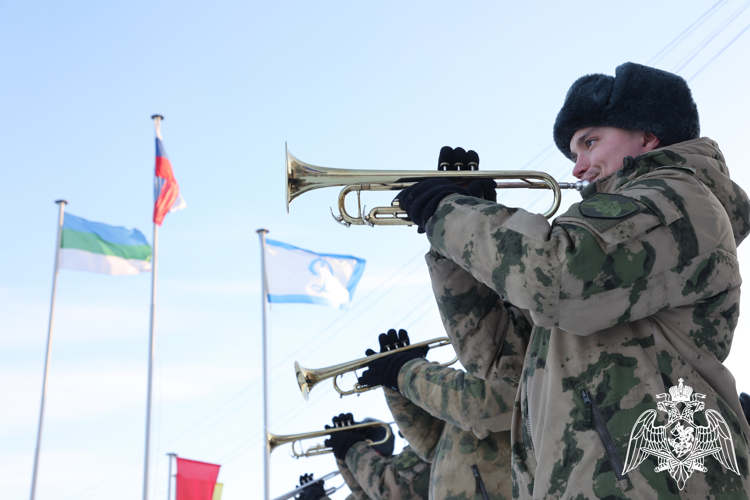 Военный оркестр Центра подготовки личного состава Северо-Западного округа Росгвардии отмечает профессиональный праздник