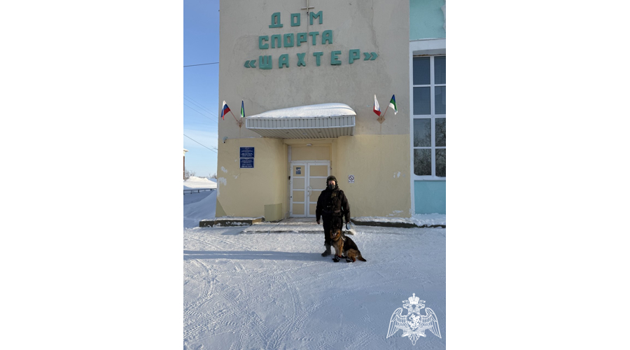 Сотрудники ОМОН «Арктика» обследовали места проведения первенства Республики Коми по киокусинкай каратэ